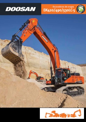Excavadoras de orugas Doosan DX530LC-5