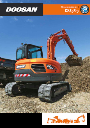 Excavadoras de orugas Doosan DX85R-3