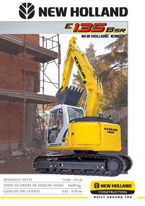 Excavadoras de orugas New Holland E 135 B SR