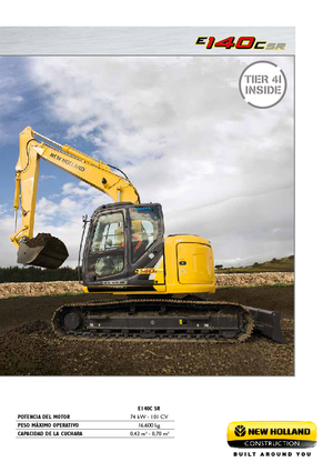 Excavadoras de orugas New Holland E140C SR LC