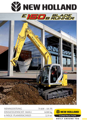 Excavadoras de orugas New Holland E 150 B Blade Runner