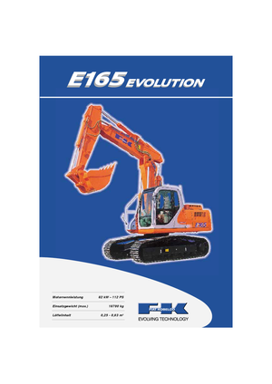 Excavadoras de orugas Fiat Kobelco E 165 LCT