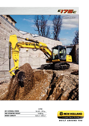 Excavadoras de orugas New Holland E175C LC
