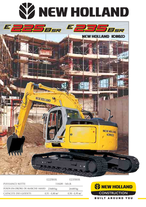 Excavadoras de orugas New Holland E 235 B SR