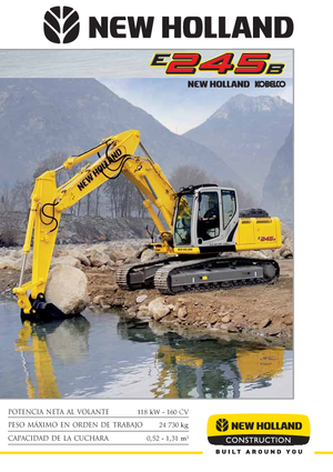Excavadoras de orugas New Holland E 245 B LC