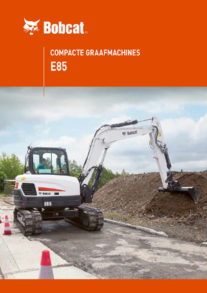 Excavadoras de orugas Bobcat E85