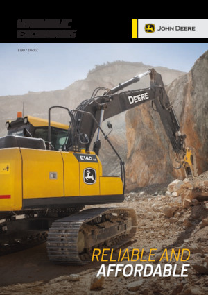 Excavadoras de orugas John Deere Construction E130-II