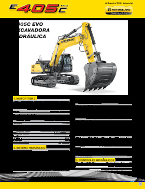 Excavadoras de orugas New Holland E405C EVO