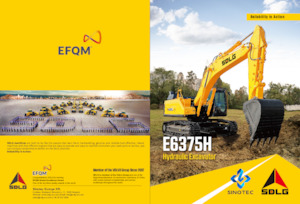 Excavadoras de orugas SDLG E6375H