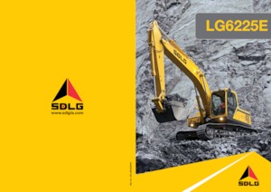 Excavadoras de orugas SDLG LG6225E