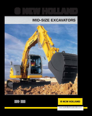 Excavadoras de orugas New Holland E70