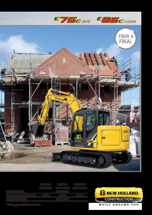 Excavadoras de orugas New Holland E75C SR LC