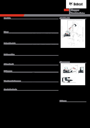 Excavadoras de orugas Bobcat E88