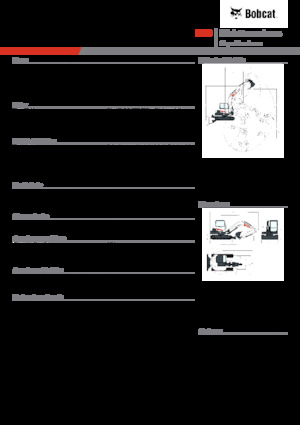 Excavadoras de orugas Bobcat E88