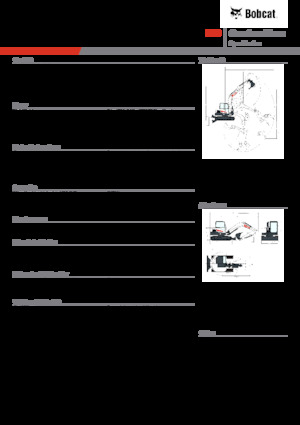 Excavadoras de orugas Bobcat E88