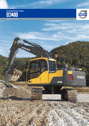 Excavadoras de orugas Volvo EC140DL