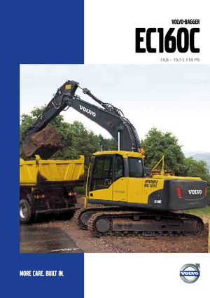 Excavadoras de orugas Volvo EC160CNL