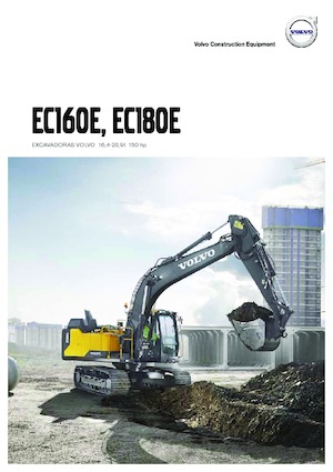 Excavadoras de orugas Volvo EC160EL