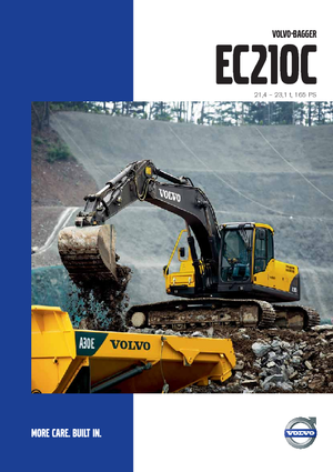 Excavadoras de orugas Volvo EC210CN