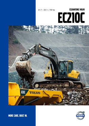 Excavadoras de orugas Volvo EC210CN