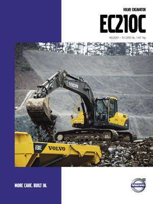 Excavadoras de orugas Volvo EC210CL