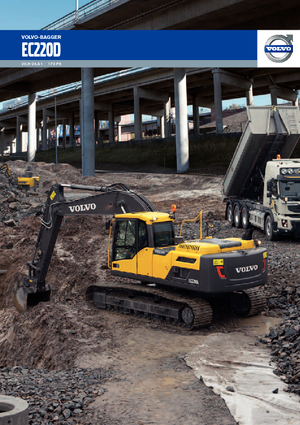 Excavadoras de orugas Volvo EC220DNL