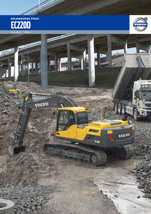 Excavadoras de orugas Volvo EC220DNL