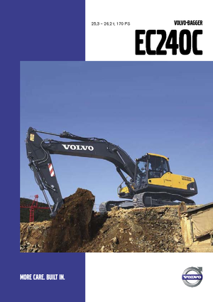 Excavadoras de orugas Volvo EC240CL