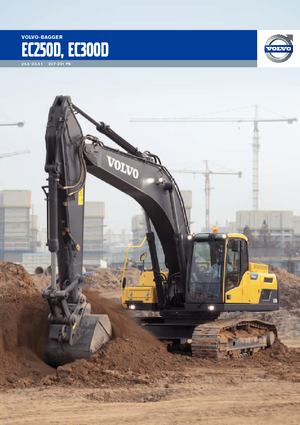 Excavadoras de orugas Volvo EC300DL