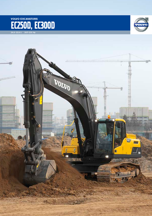 Excavadoras de orugas Volvo EC300DL