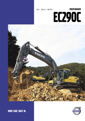 Excavadoras de orugas Volvo EC290CL