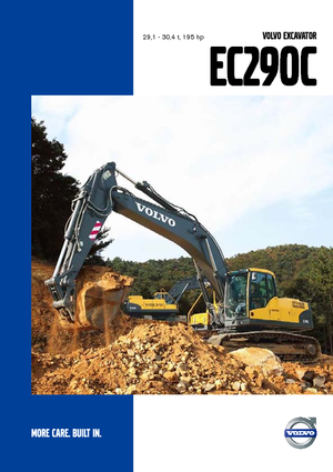 Excavadoras de orugas Volvo EC290CL
