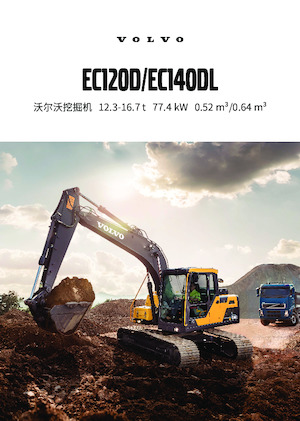 Excavadoras de orugas Volvo EC120D