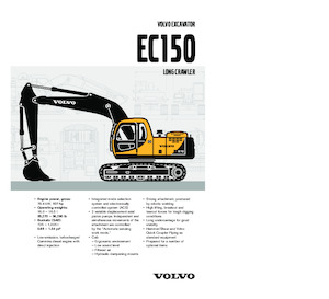 Excavadoras de orugas Volvo EC150