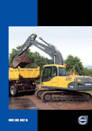 Excavadoras de orugas Volvo EC160C