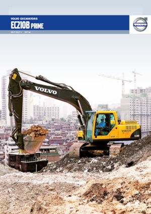 Excavadoras de orugas Volvo EC210B Prime