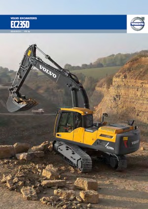 Excavadoras de orugas Volvo EC235DNL