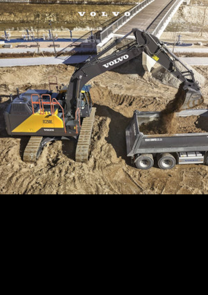 Excavadoras de orugas Volvo EC250ENL Hybrid