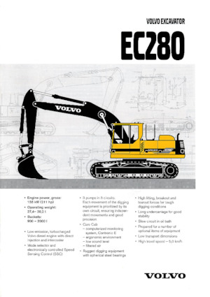 Excavadoras de orugas Volvo EC280