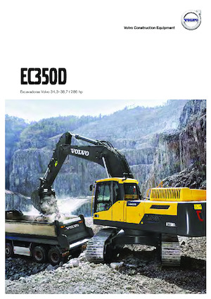Excavadoras de orugas Volvo EC350DL
