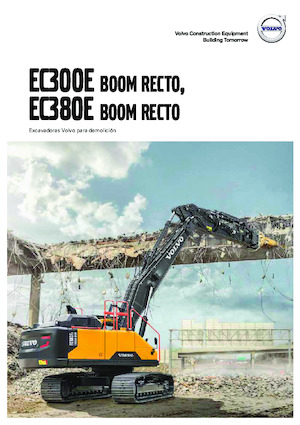Excavadoras de orugas Volvo EC380ENL Straight boom