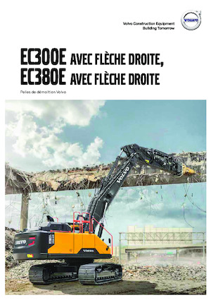 Excavadoras de orugas Volvo EC380ENL Straight boom