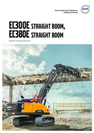 Excavadoras de orugas Volvo EC380ENL Straight boom