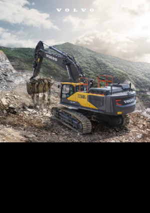 Excavadoras de orugas Volvo EC550E