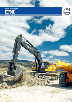 Excavadoras de orugas Volvo EC700C