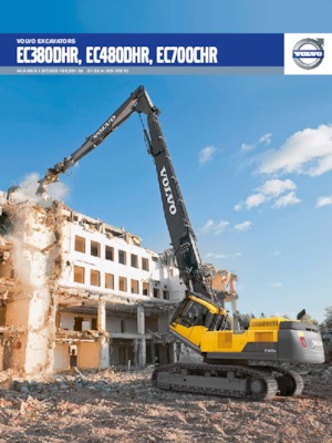 Excavadoras de orugas Volvo EC700CHR
