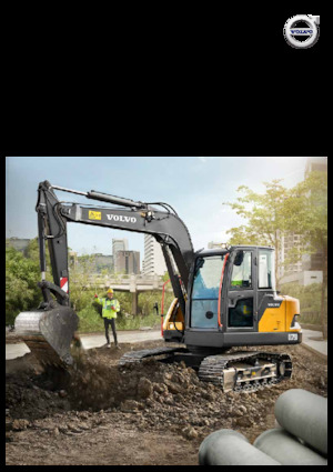 Excavadoras de orugas Volvo EC75D