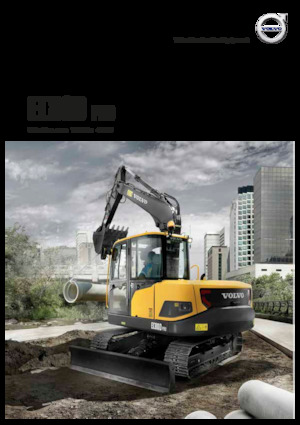 Excavadoras de orugas Volvo EC80D Pro