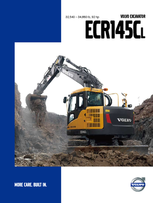 Excavadoras de orugas Volvo ECR145CL