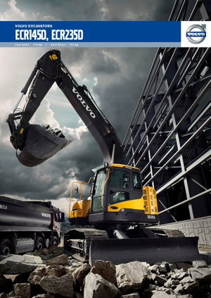 Excavadoras de orugas Volvo ECR145DL